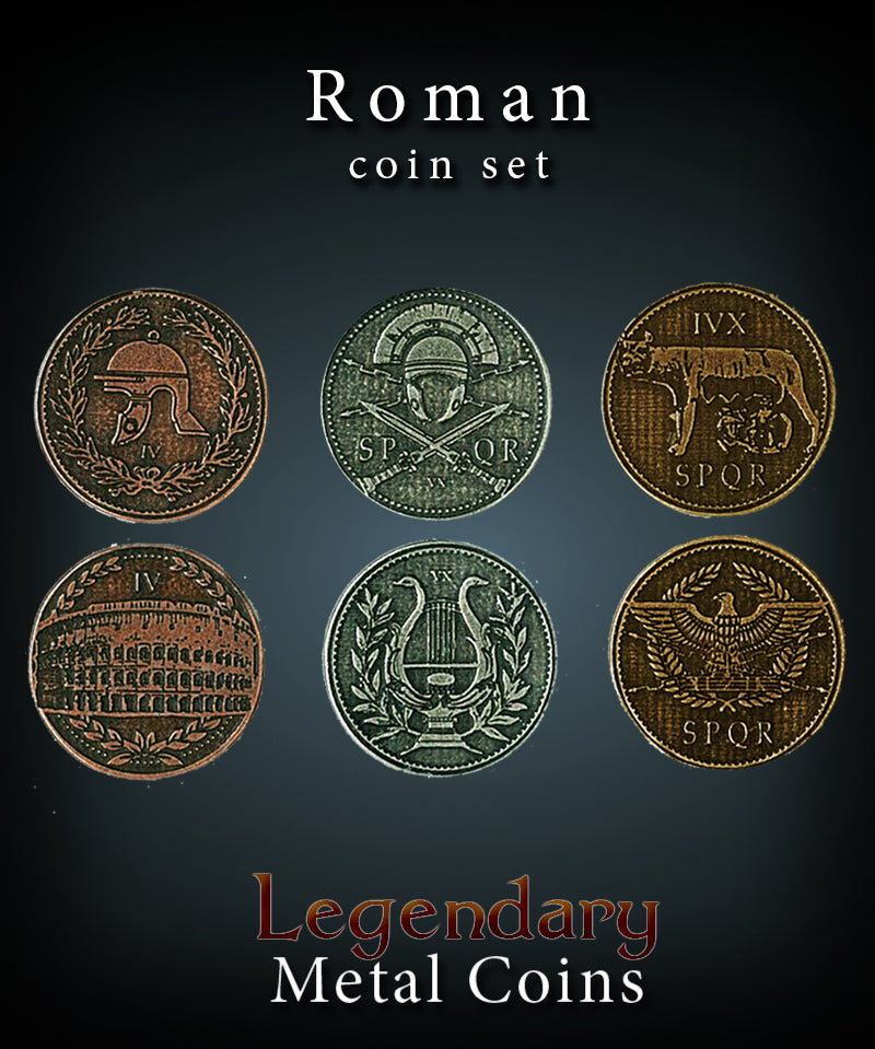 drawlab-legendary-metal-coins-roman-set-metallm-nzen-20er-33-mm image 2