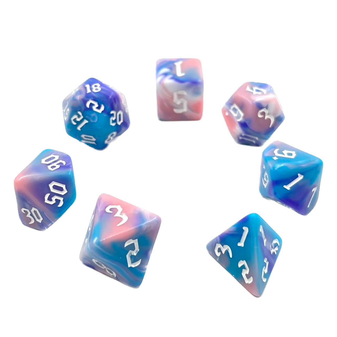 dice4friends-7-teiliges-rpg-w-rfel-sets-fairy-tale-w-rfelset-7-st-ck image 2