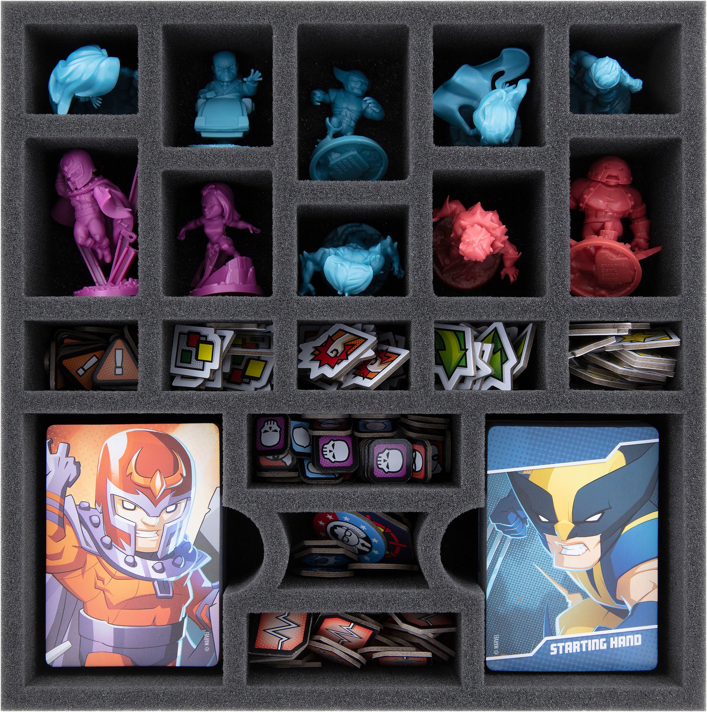feldherr-foam-trays-marvel-united-x-men-einlage-core-box-10-figuren image 2