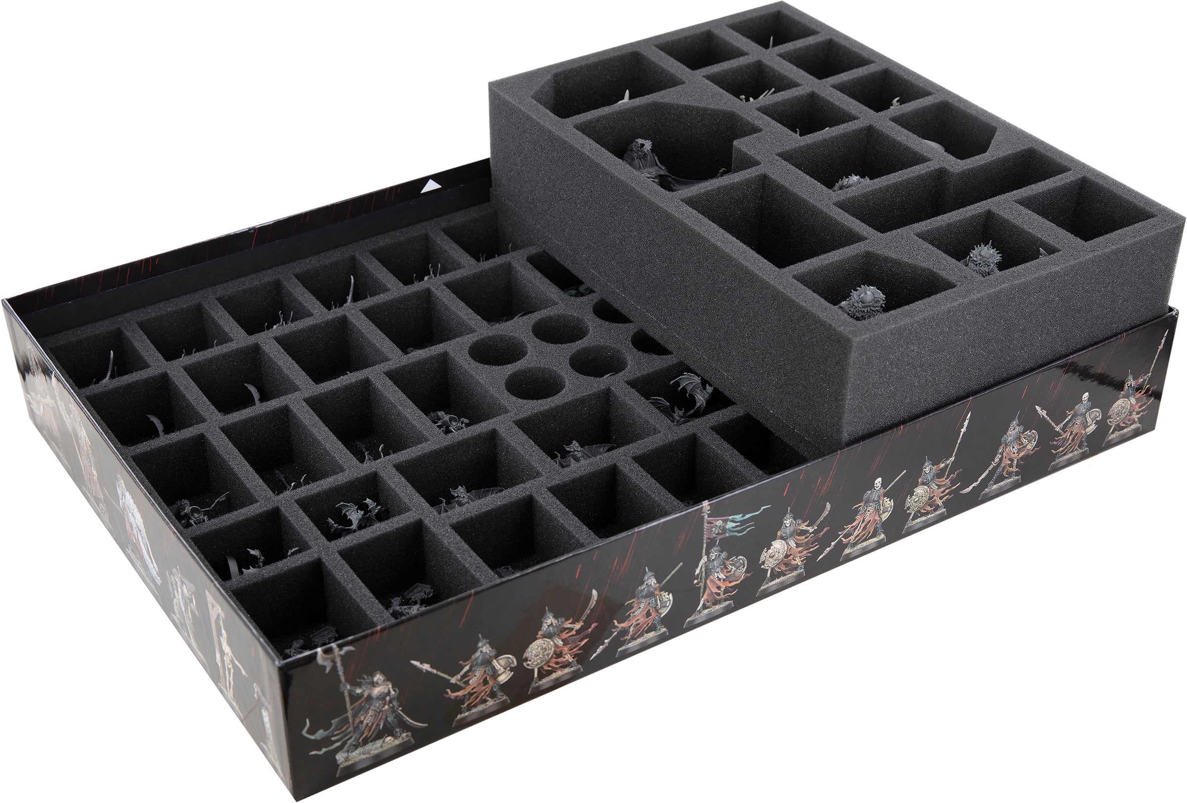 feldherr-foam-trays-set-cursed-city-brettspielbox-60-modelle image 1