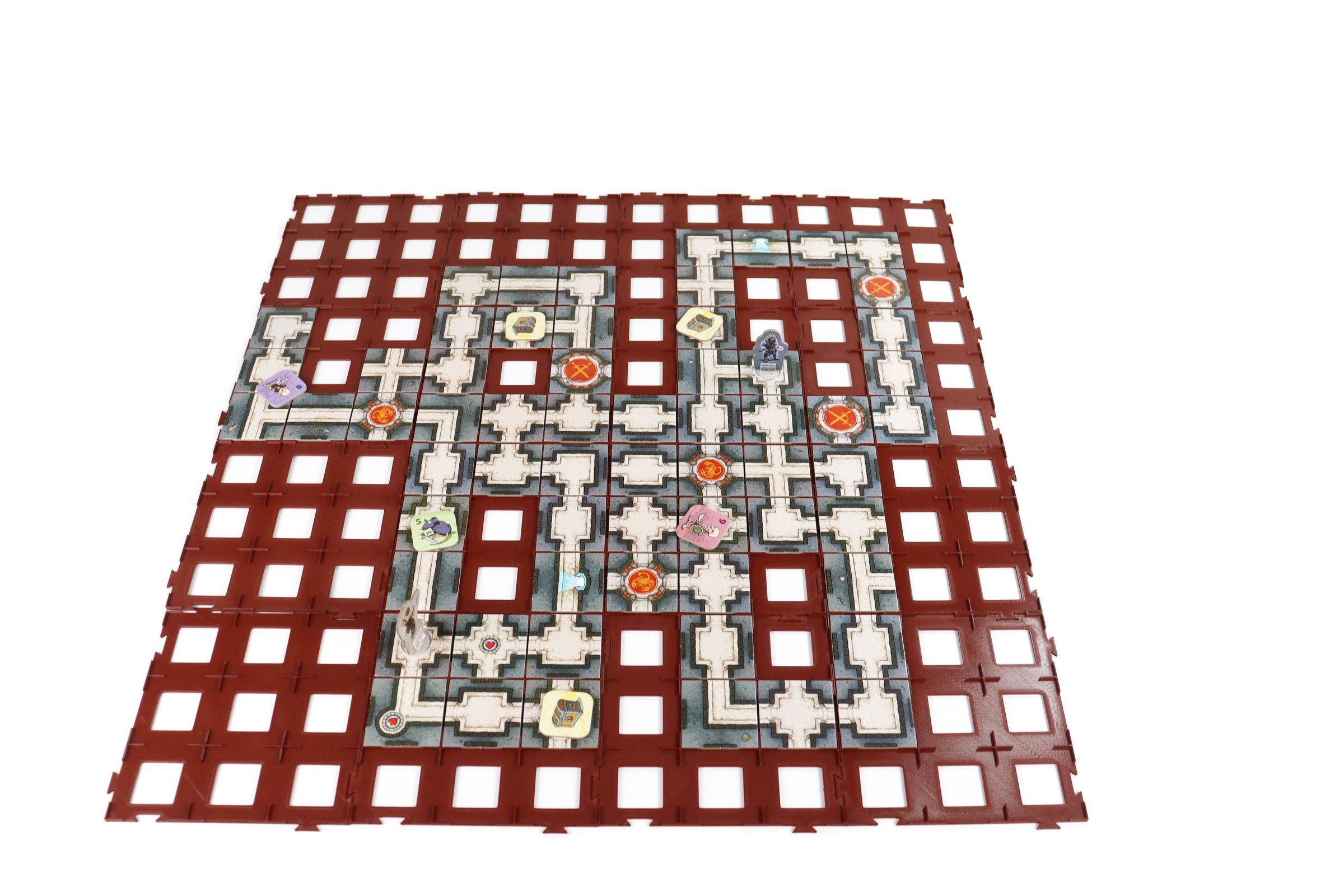 feldherr-terrain-karak-labyrinth-raster-9er-set-81-pl-ttchen image 3