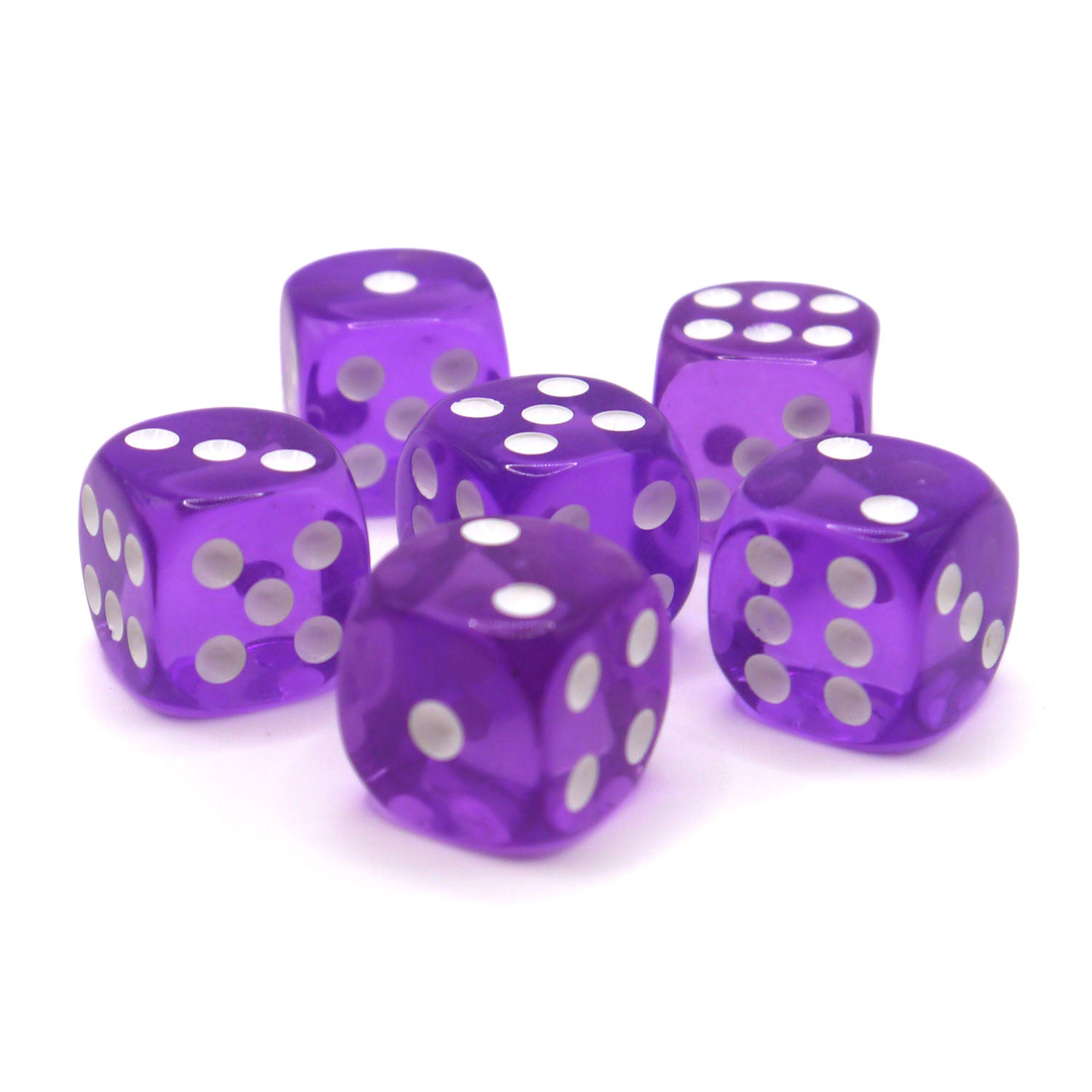 dice4friends-d6-w-rfelset-transparent-purple-16mm-6-w-rfel image 3