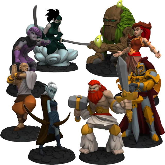 dice-throne-season-one-painted-sculpts-figuren-bemalt image 1