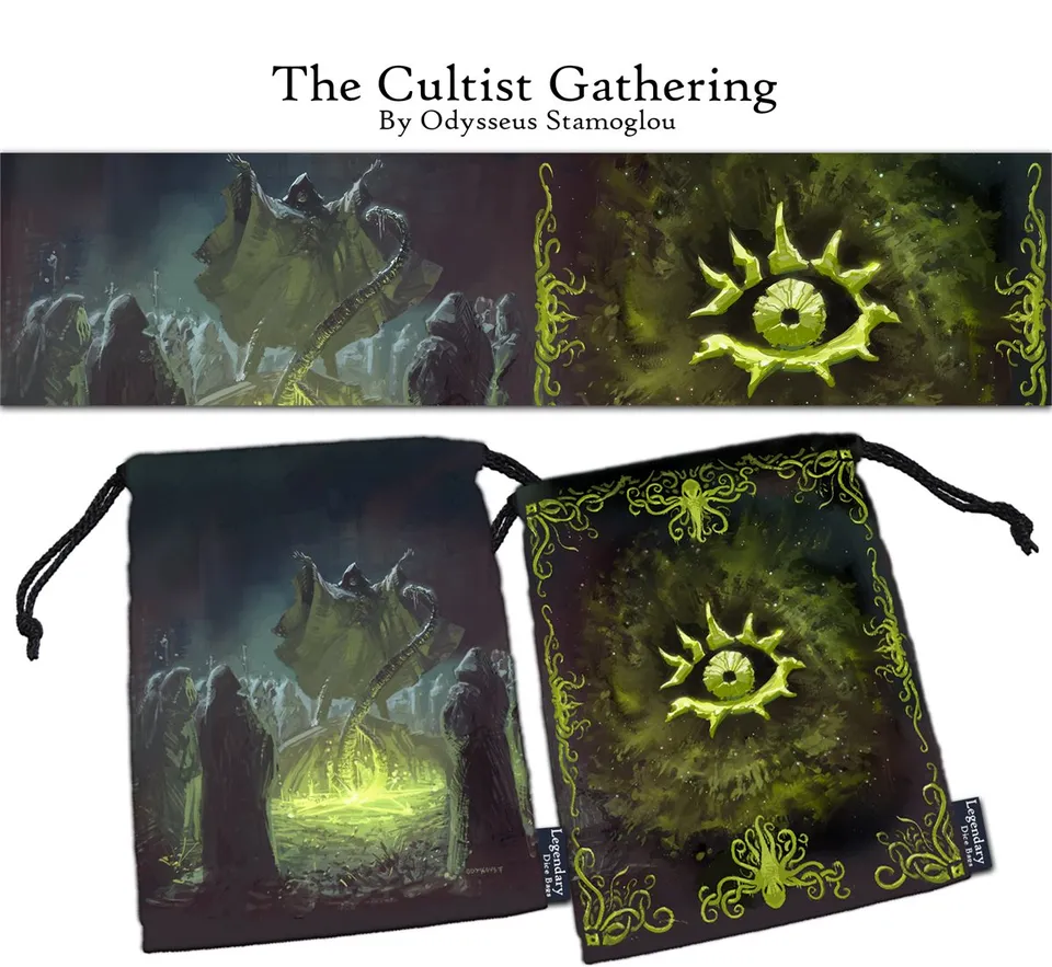 drawlab-legendary-dice-bags-w-rfelbeutel-cultist-gathering-xl image 1