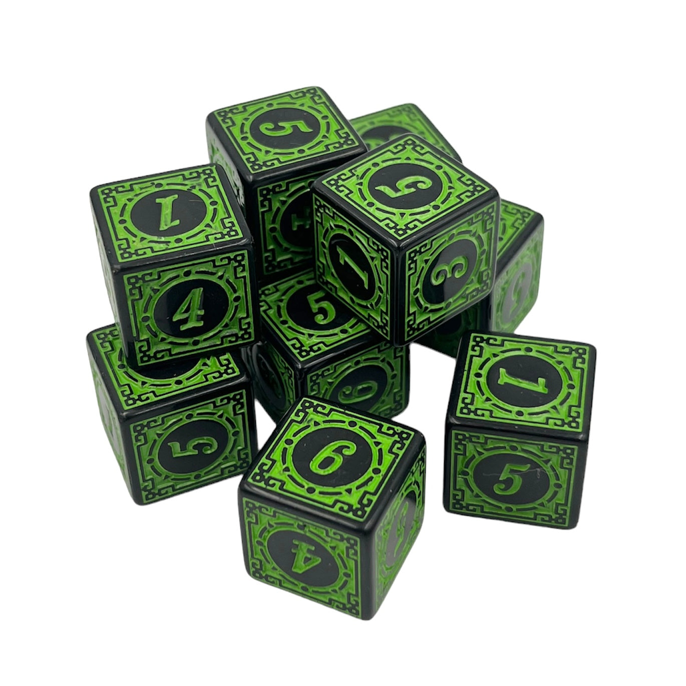 dice4friends-magic-flame-green-d6-w-rfel-15mm-gr-n image 3