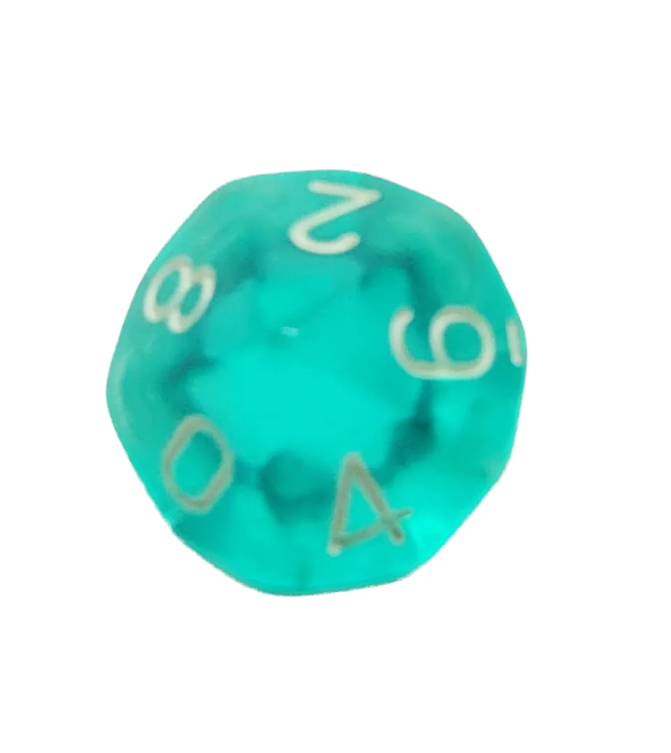 dice4friends-d10-einzelw-rfel-transparent-icemint-0-9-acryl image 1