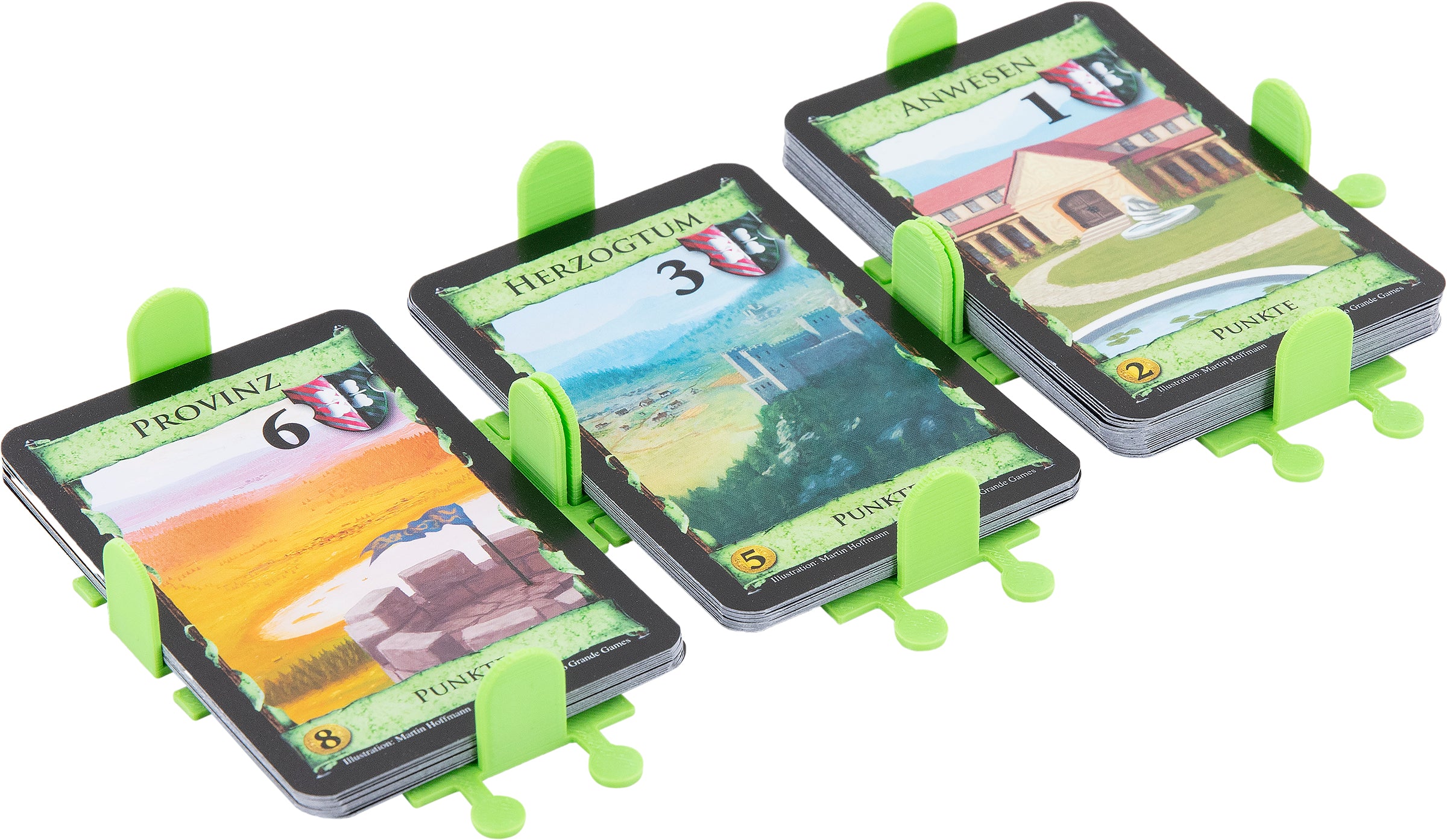 feldherr-kartenhalter-dominion-siegpunkte-3er-set-gr-n image 1