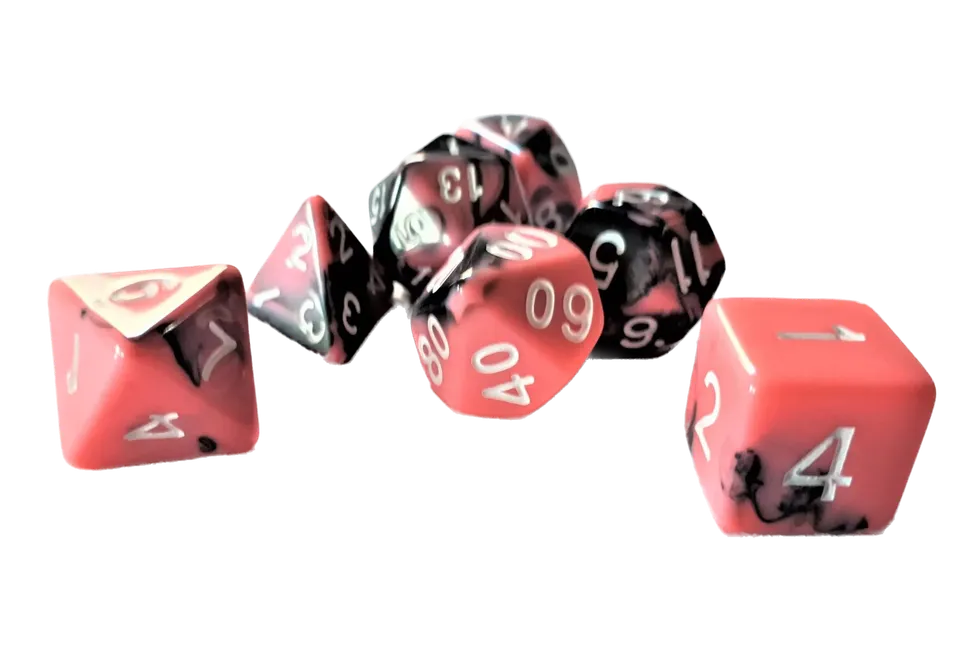 dice4friends-rpg-w-rfelset-pink-panda-7-teilig-farbverlauf image 1