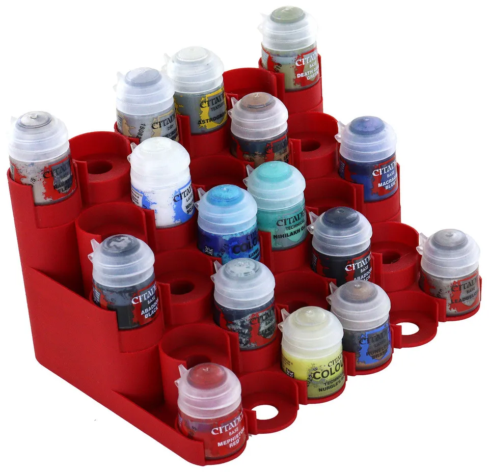 feldherr-paint-rack-f-r-28-citadel-farbt-pfe-st-nder-schwarz image 1