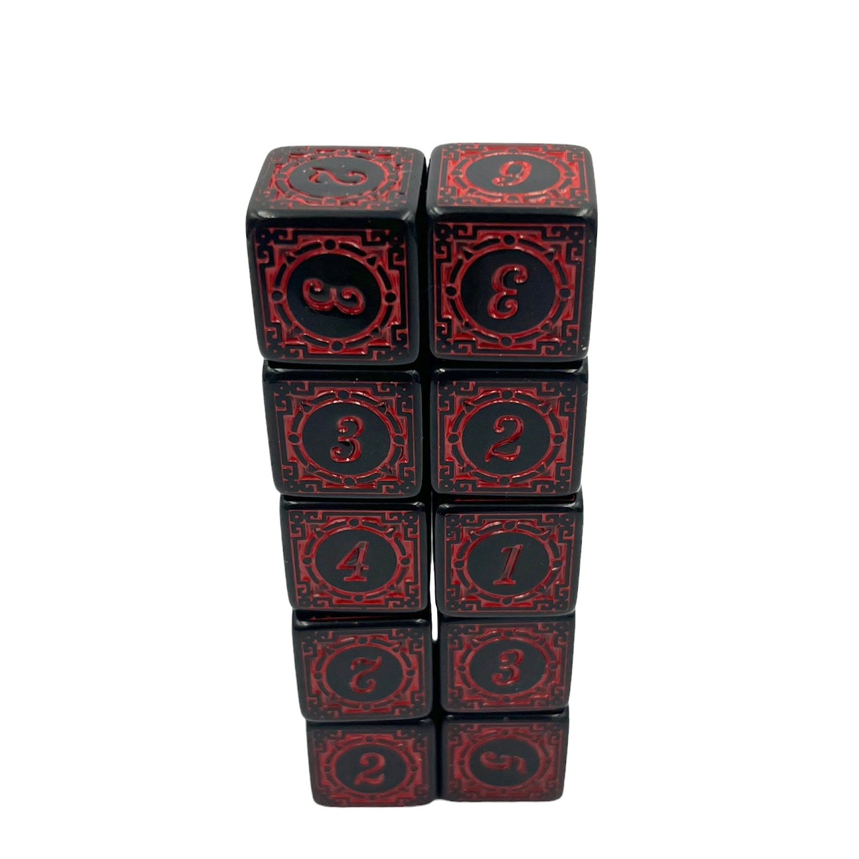dice4friends-d6-magic-flame-augenw-rfel-rot-schwarz-15mm image 4