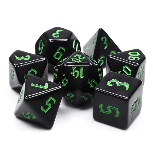 dice4friends-7-teiliges-rpg-w-rfel-sets-chon-drite-w-rfelset-schwarz image 1