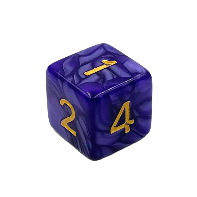 dice4friends-d6-augenw-rfel-pearl-purple-w-rfel-1er-lila-gold image 1
