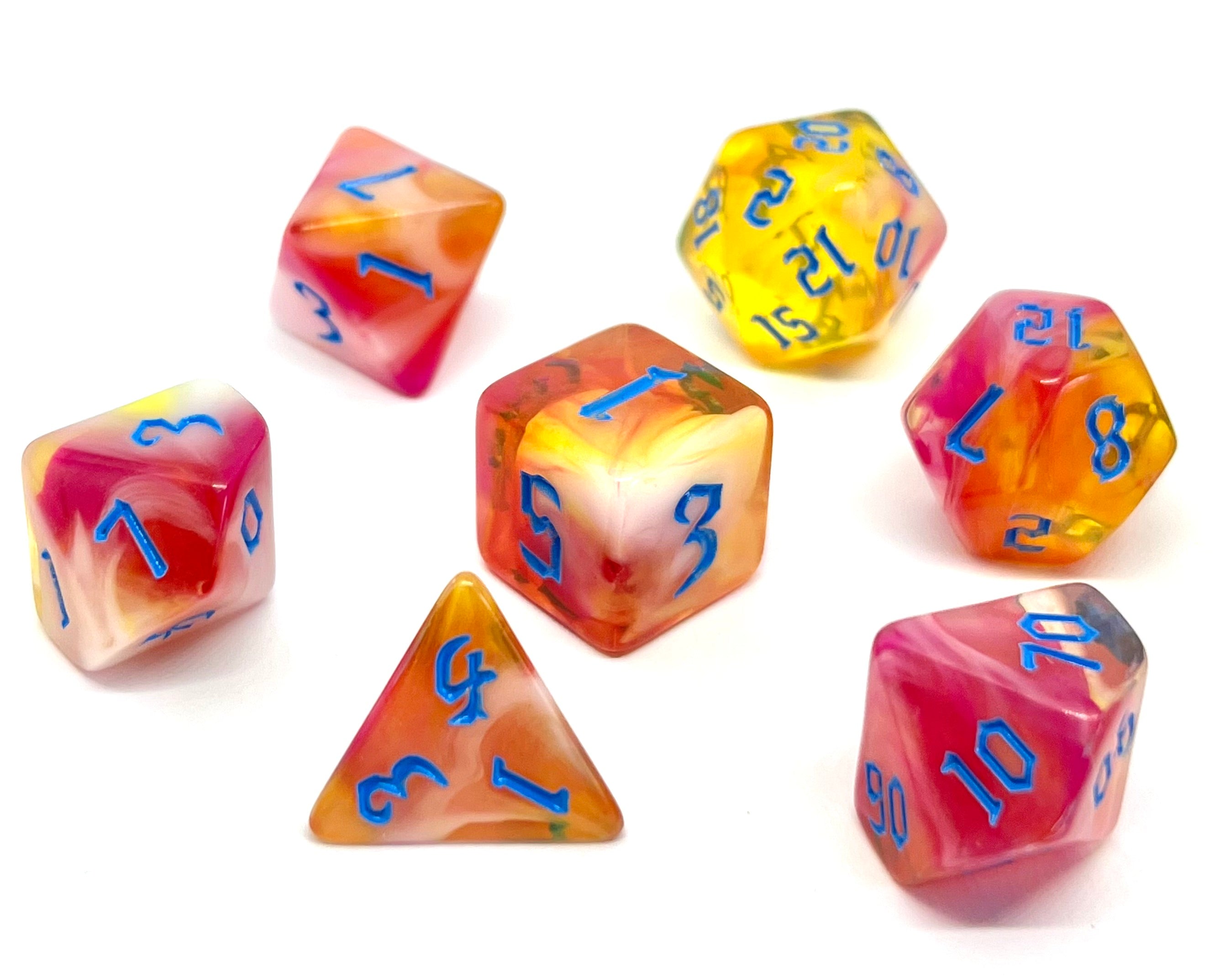 dice4friends-7-teiliges-rpg-w-rfelset-cinnia-fairy-mehrfarbig image 3