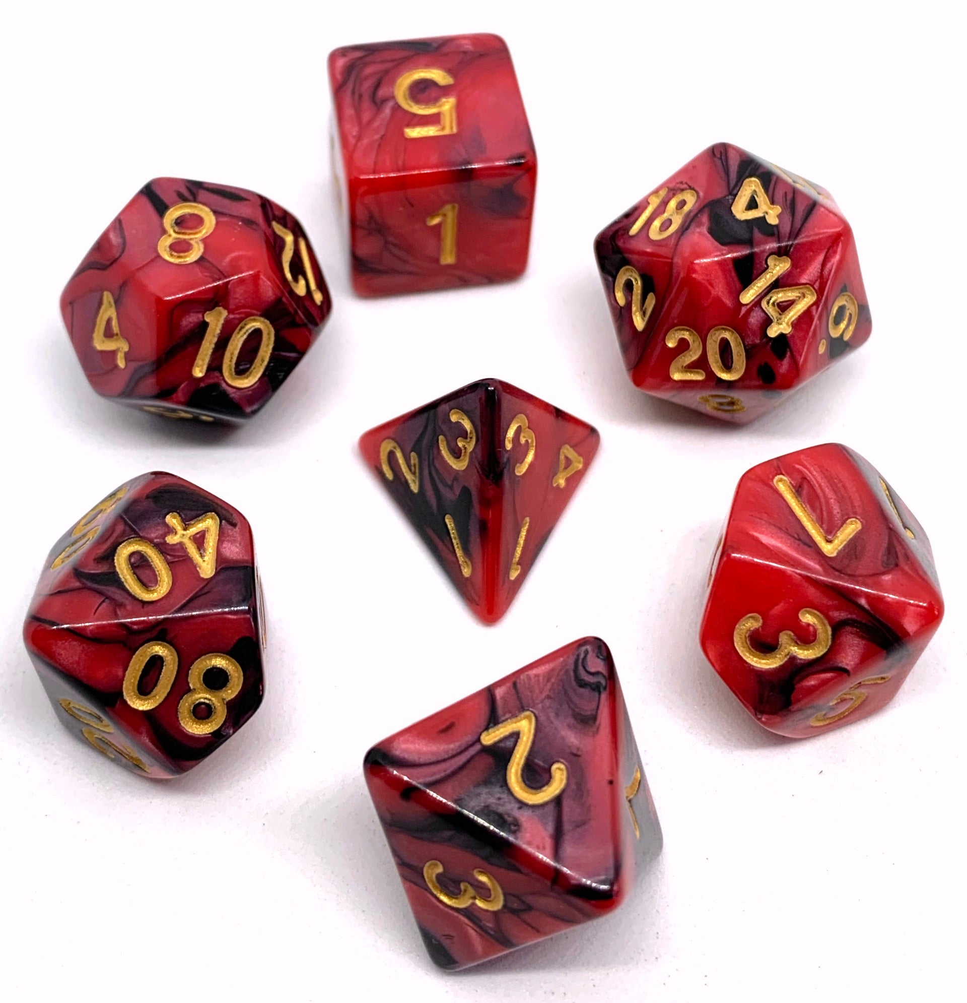 dice4friends-7-teiliges-rpg-w-rfelset-racing-redberry-7er-rot-schwarz image 2