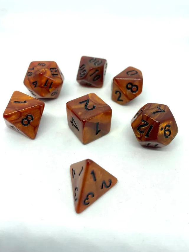 dice4friends-rpg-candysweet-marzapane-w-rfelset-braun-7-teilig image 1