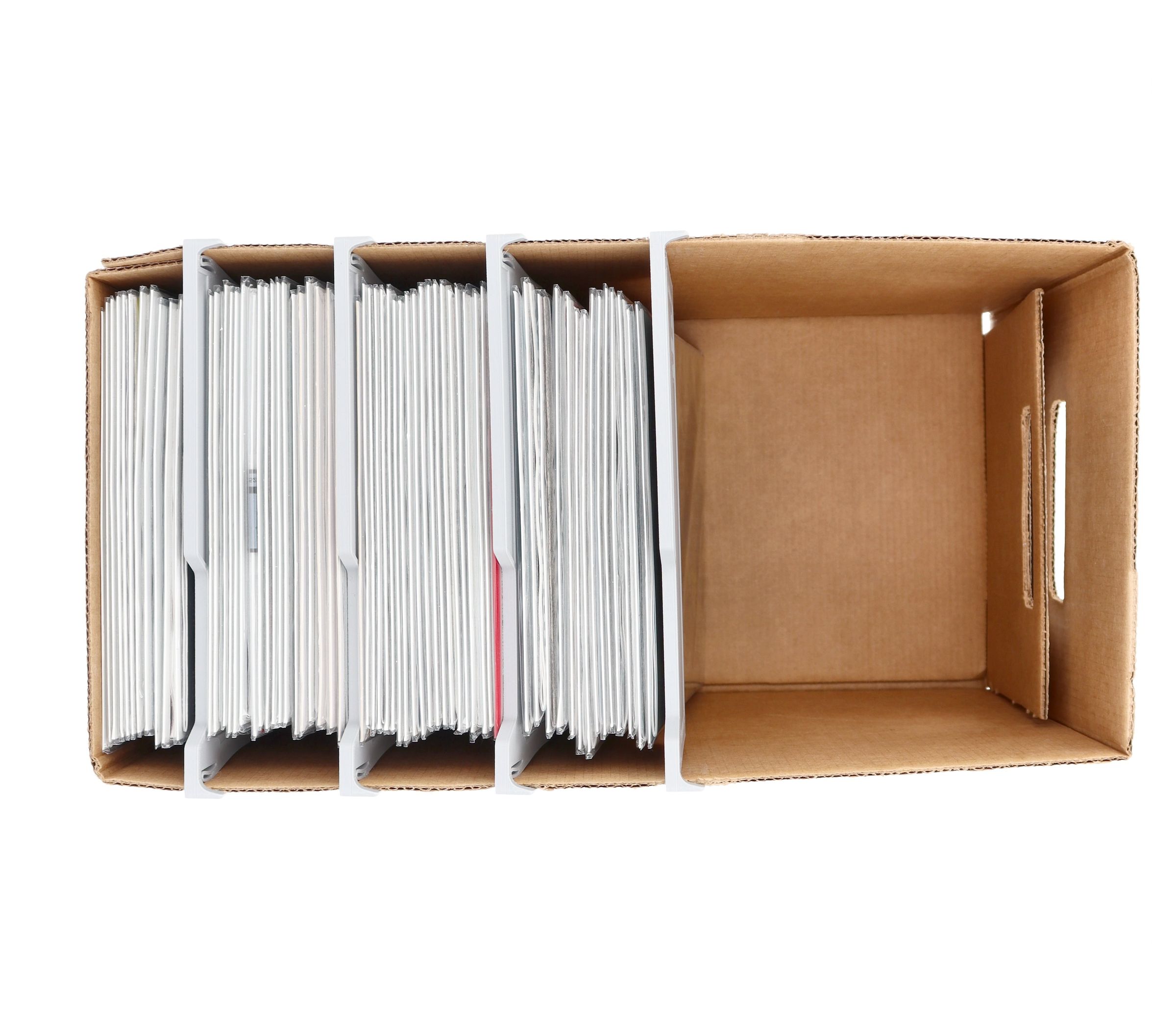 feldherr-card-dividers-comic-divider-xs-4er-grau image 8