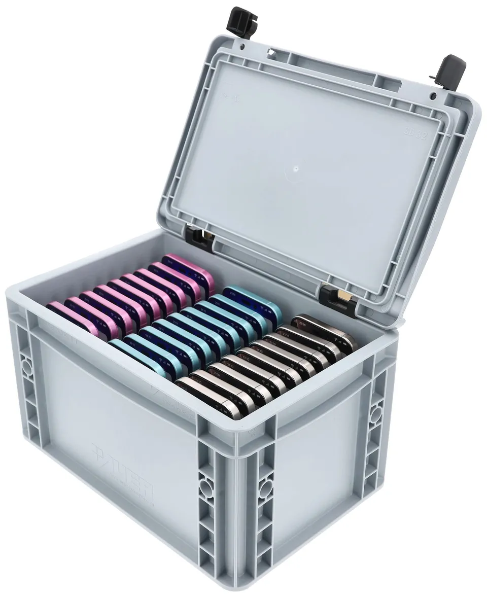 feldherr-school-handybox-a4-oasis-deckel-27-smartphones image 1