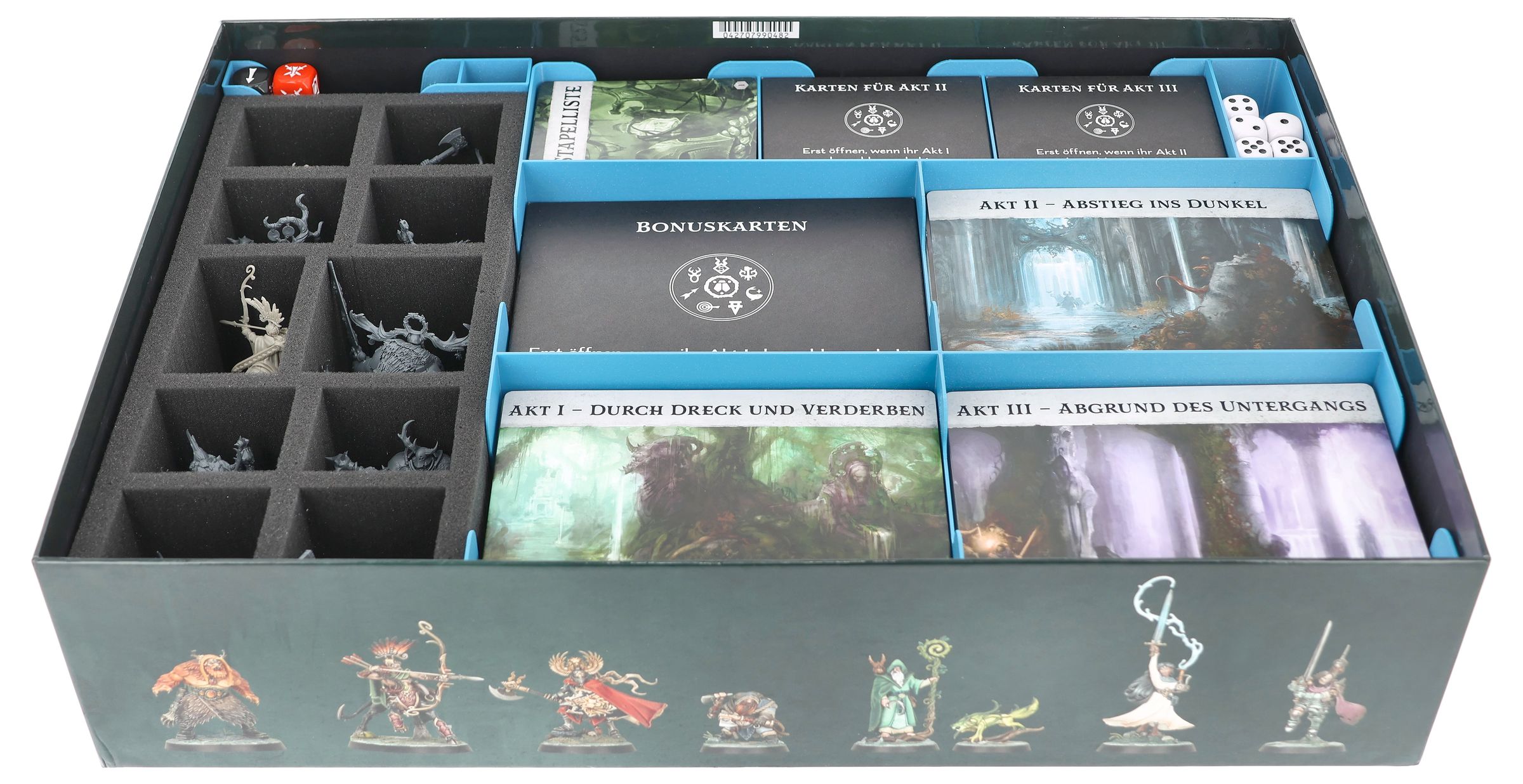 feldherr-accessories-warhammer-quest-darkwater-organizer-upgrade-set image 2