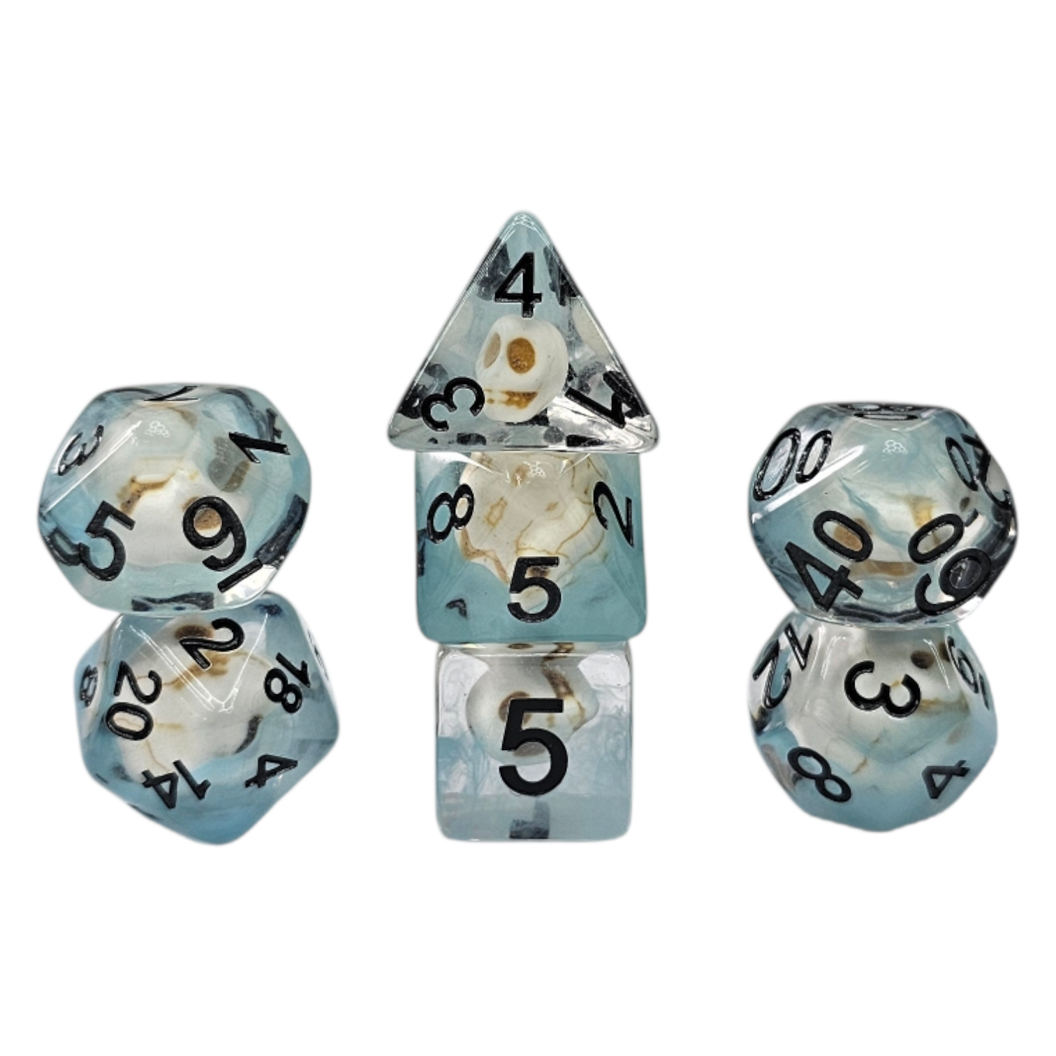 dice4friends-7-teiliges-rpg-w-rfelset-skull-relaunch-transparent image 1