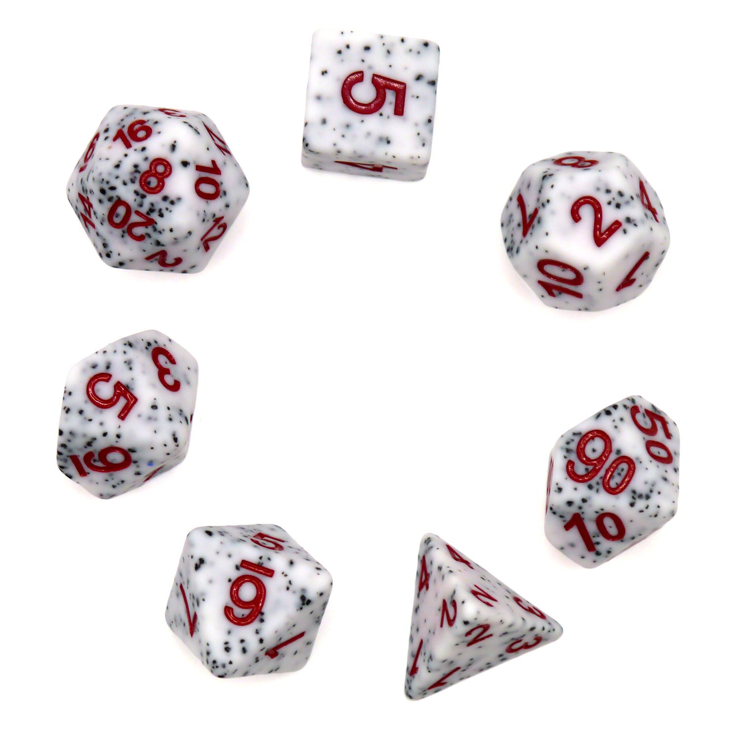 dice4friends-7-teiliges-rpg-w-rfelset-granite-white-w-rfel-wei-7er image 3