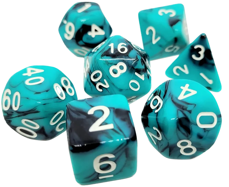 dice4friends-rpg-w-rfelset-7-teilig-blue-panda-w-rfel image 1