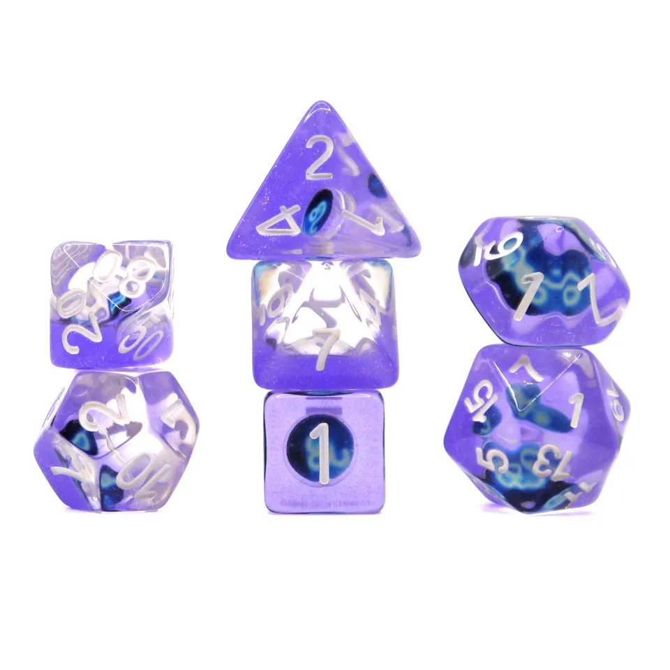 dice4friends-zodiac-sagittarius-w-rfelset-7-teilig-transparent image 1
