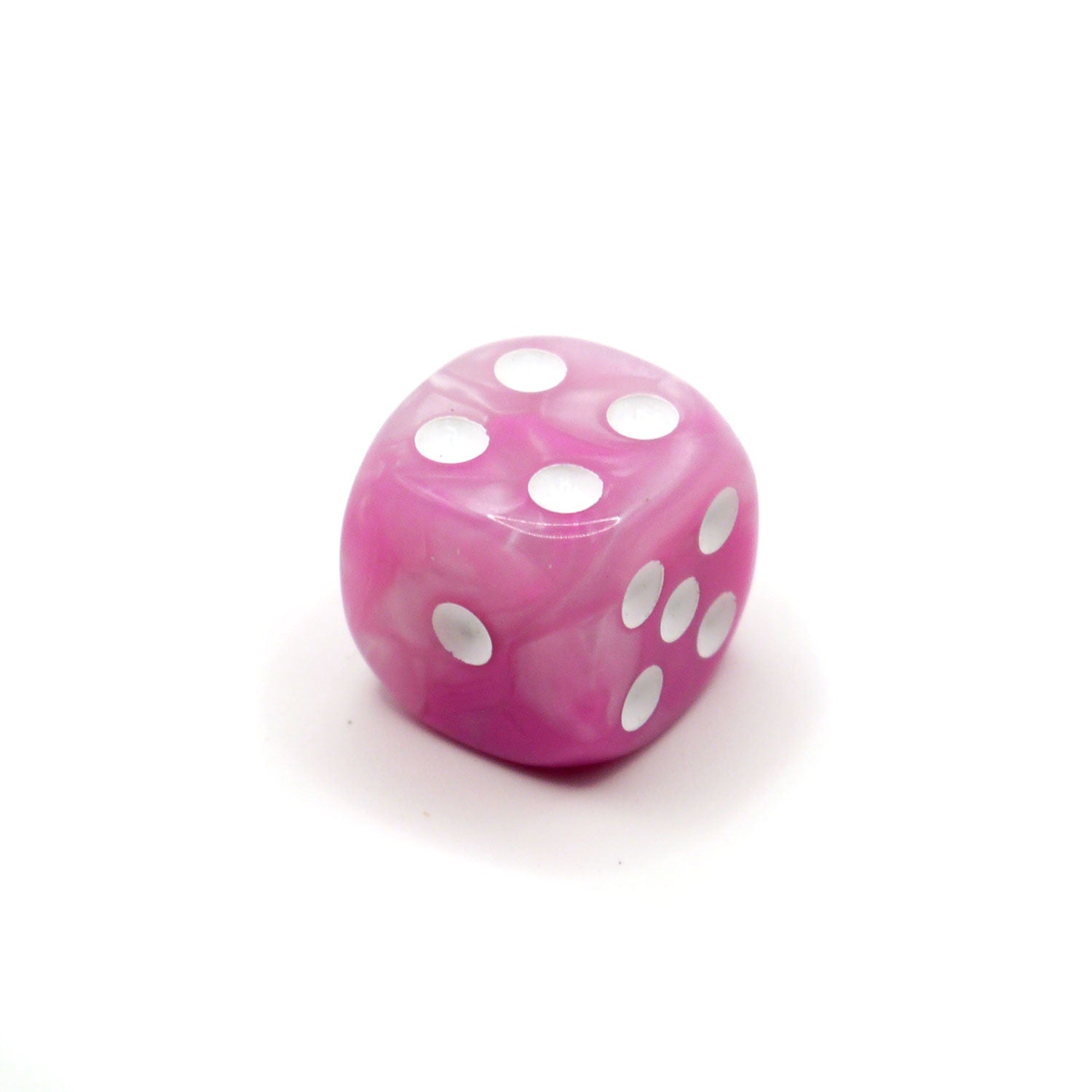 dice4friends-two-toned-d6-w-rfel-pink-white-16mm-1-st-ck image 1