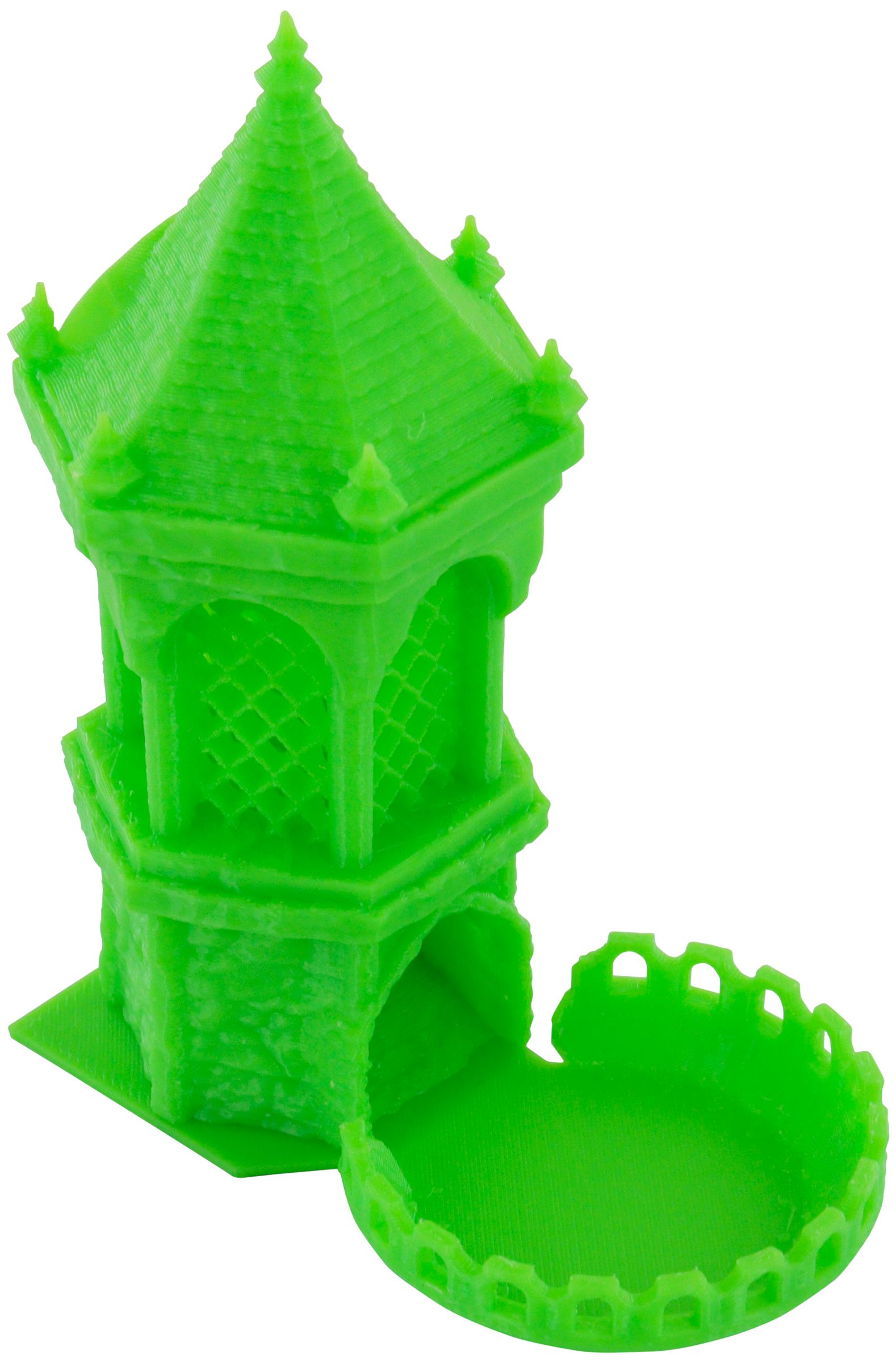 feldherr-minimum-mini-dice-tower-set-rpg-w-rfel-10mm-reisebox image 2