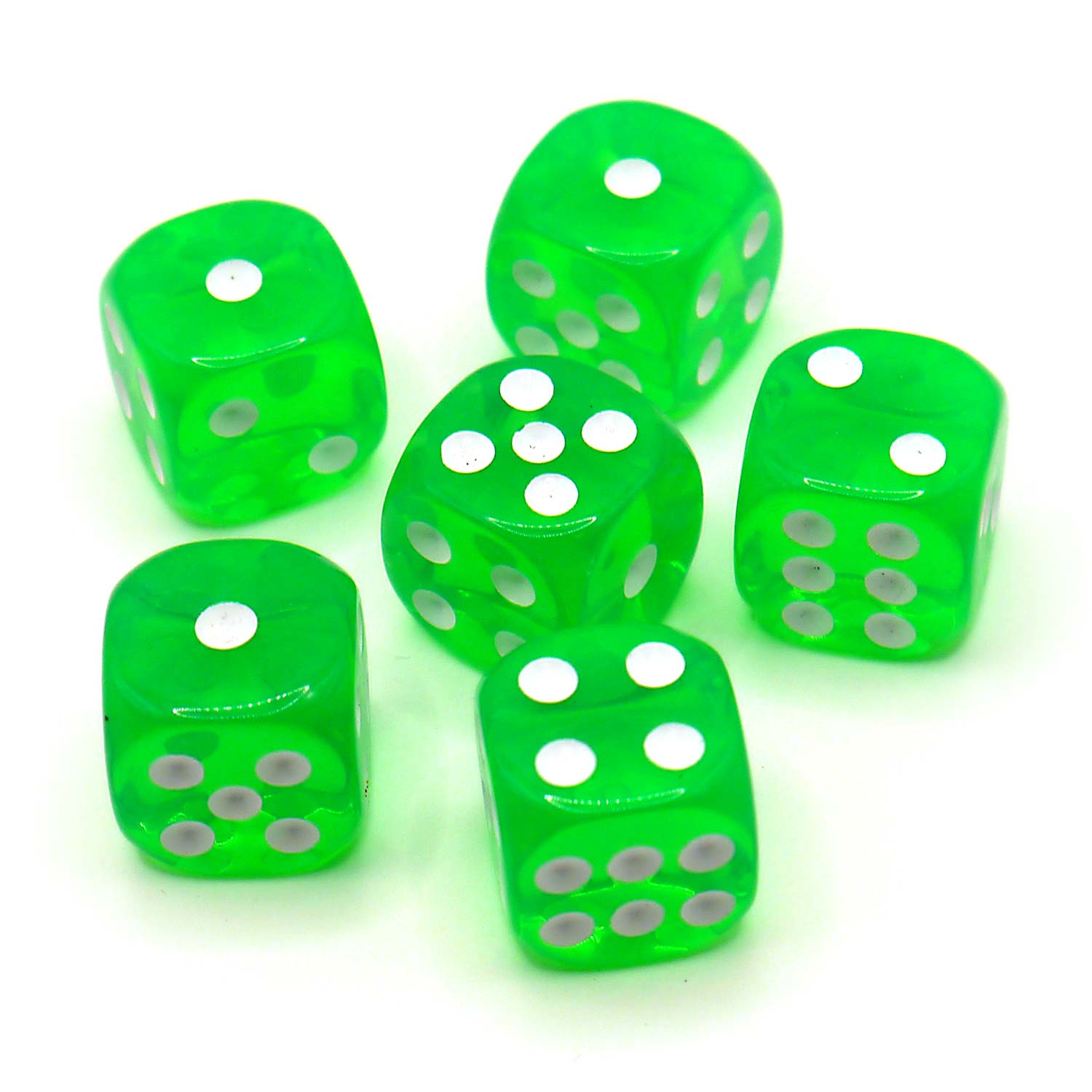 dice4friends-d6-augenw-rfel-w-rfelset-lightgreen-16mm-gr-n-transparent image 2