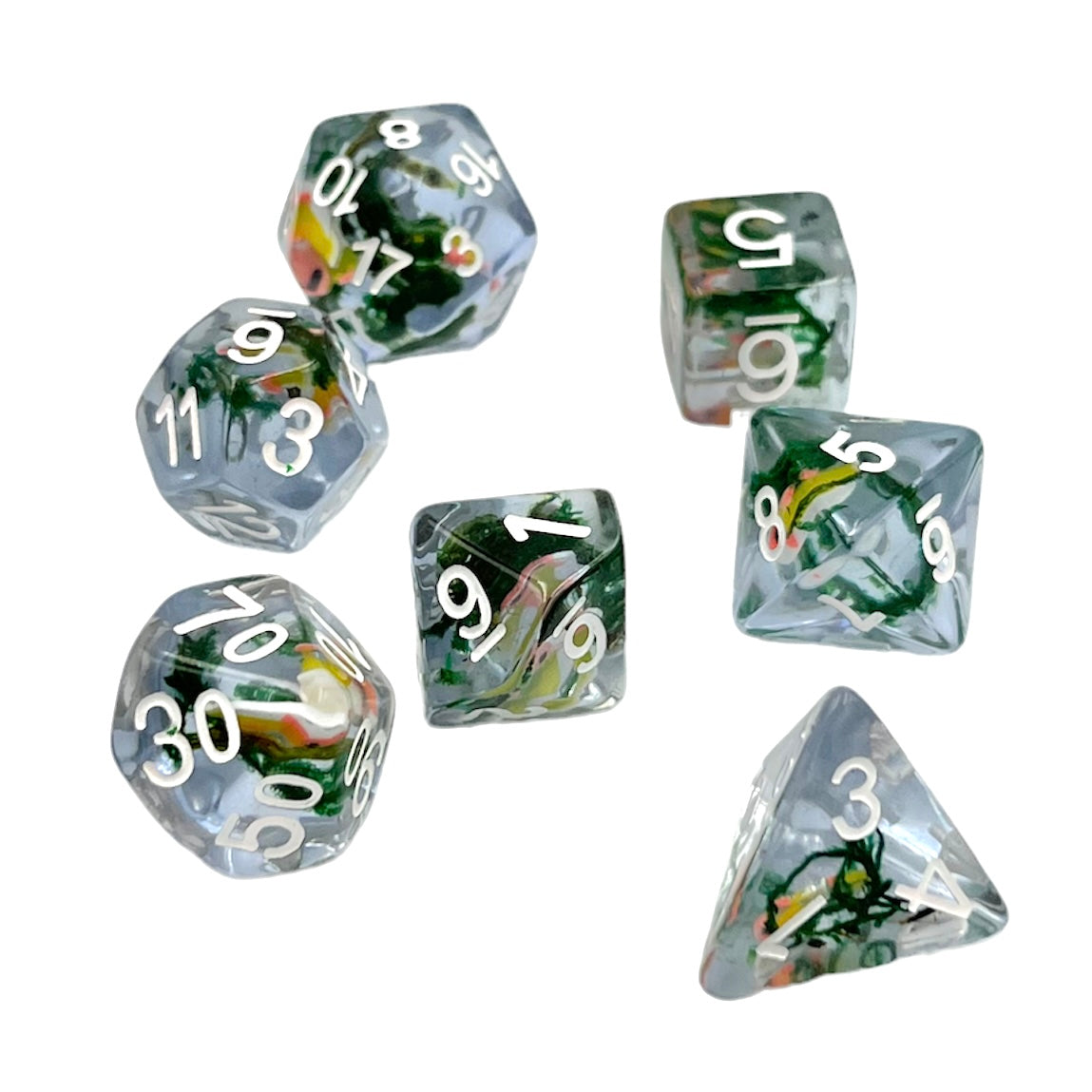 dice4friends-koi-7-teiliges-transparentes-w-rfelset-blau-wei image 3