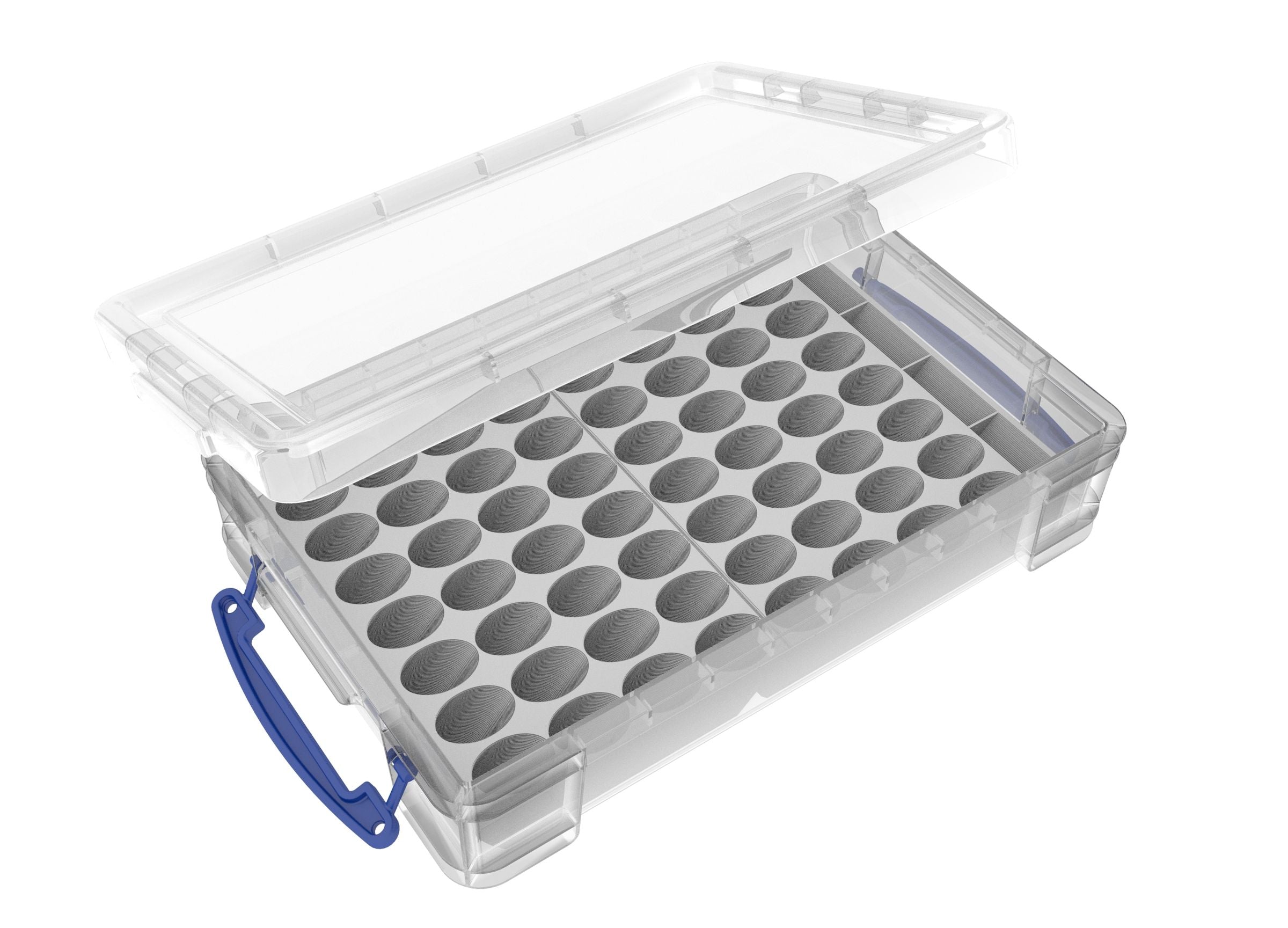 feldherr-accessories-paint-rack-4l-box-56-flaschen-grau image 3