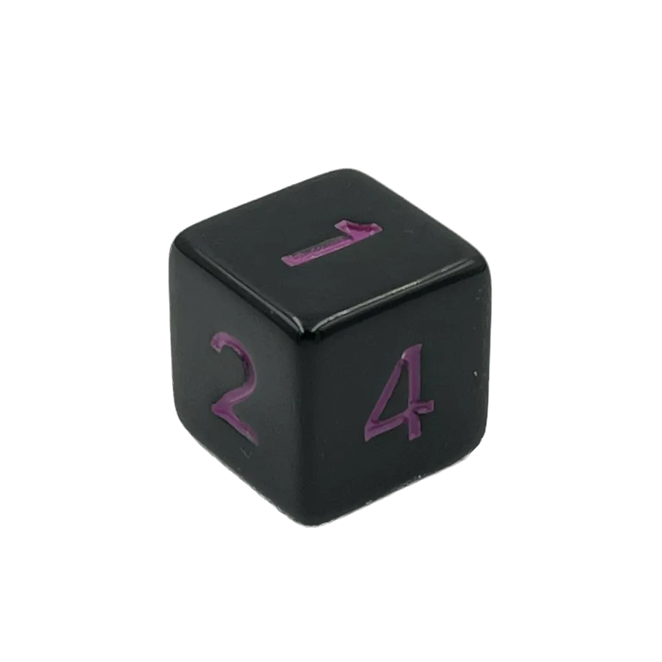 dice4friends-d6-black-purple-ziffernw-rfel-schwarz-acryl image 1