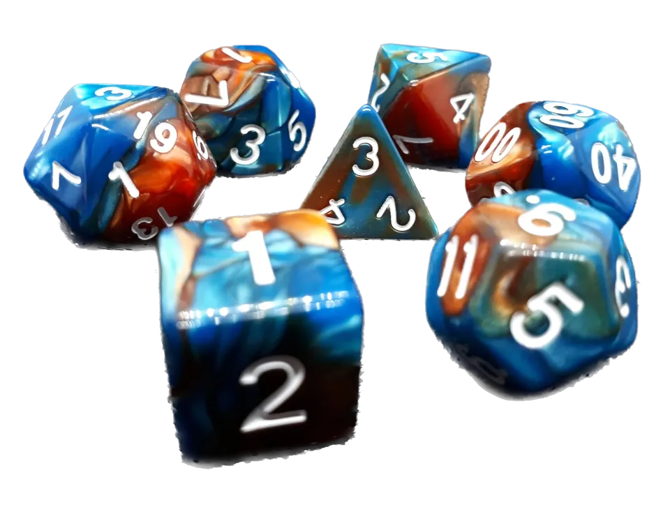 dice4friends-rpg-w-rfelset-7-teilig-rusty-blue-kupfer-blau image 1