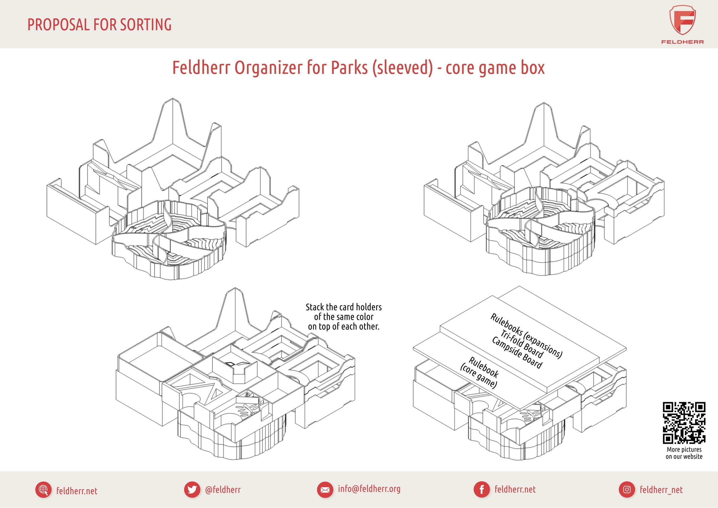 feldherr-organizer-insert-parks-brettspiel-gesleevt-grundbox image 7