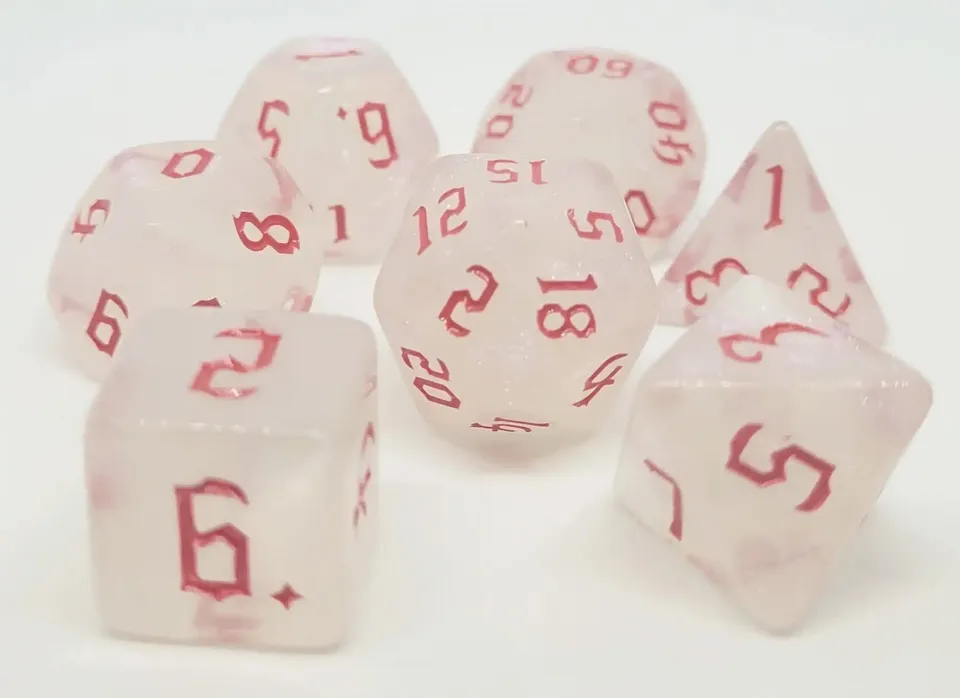 dice4friends-galaxy-milky-shine-red-w-rfelset-7-teilig image 1