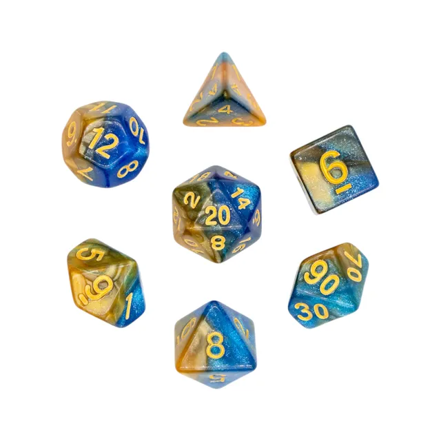 dice4friends-galaxy-neptune-7-teiliges-rpg-w-rfelset-blau image 1