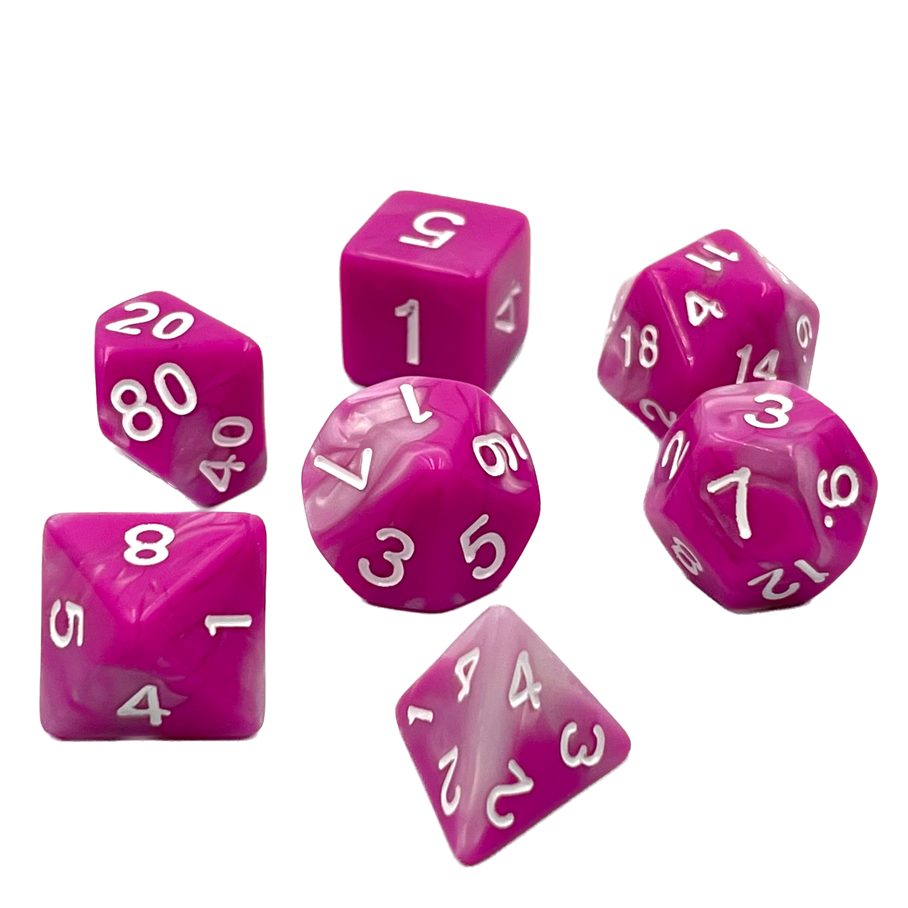 dice4friends-7-teiliges-rpg-w-rfelset-racing-pink-w-rfel-7er image 3