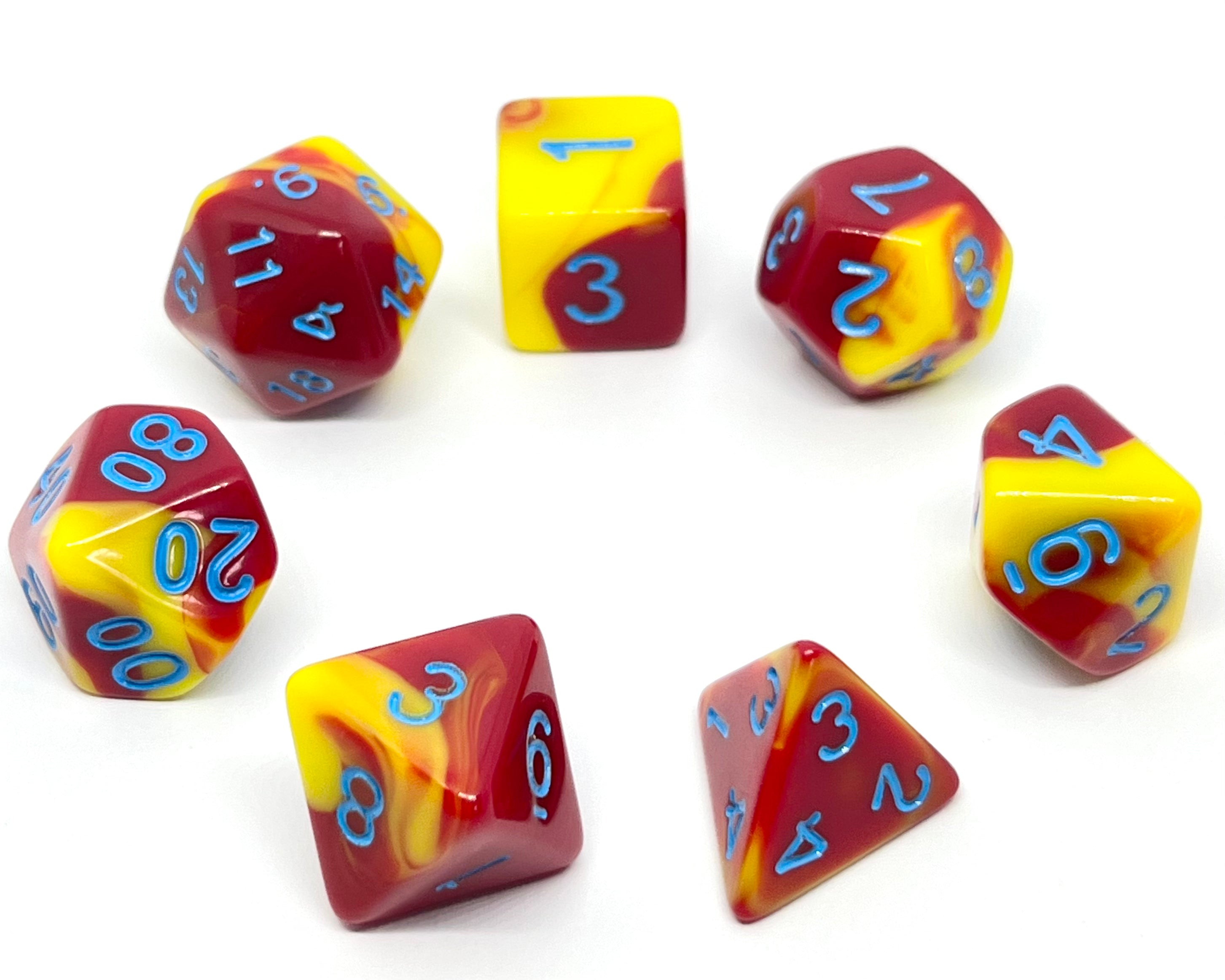 dice4friends-rpg-w-rfelset-7-teilig-red-joker-mehrfarbig image 2