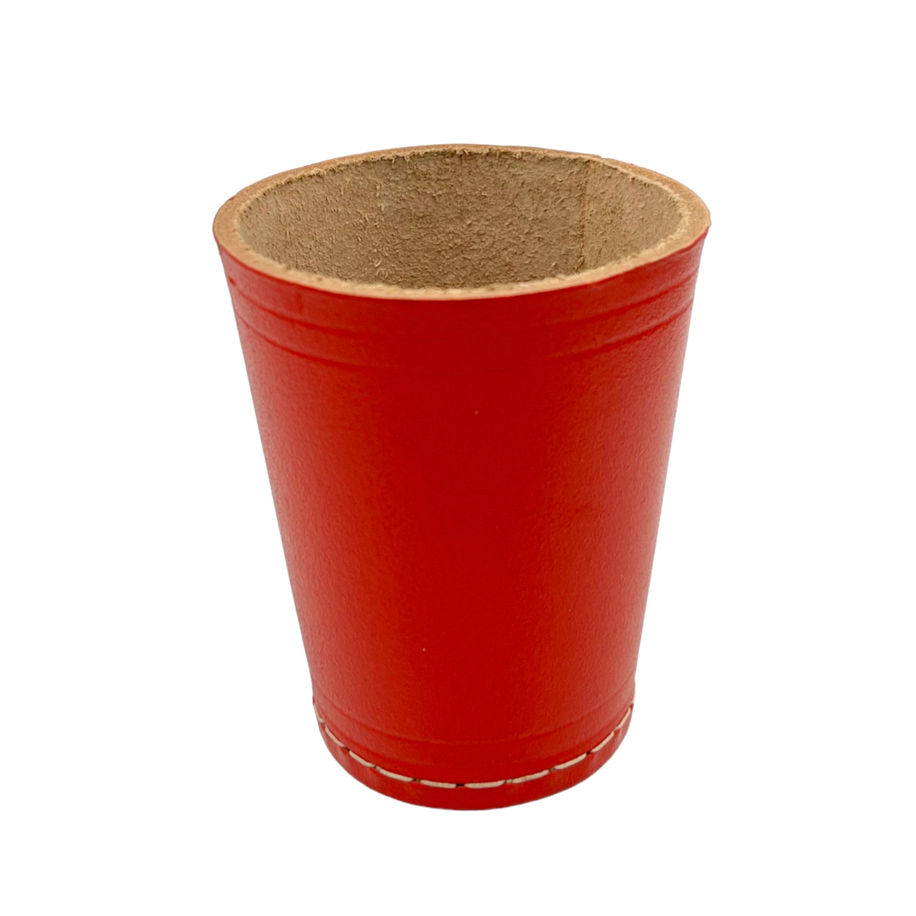 dice4friends-accessoires-w-rfelbecher-rot-aus-b-ffelleder image 1