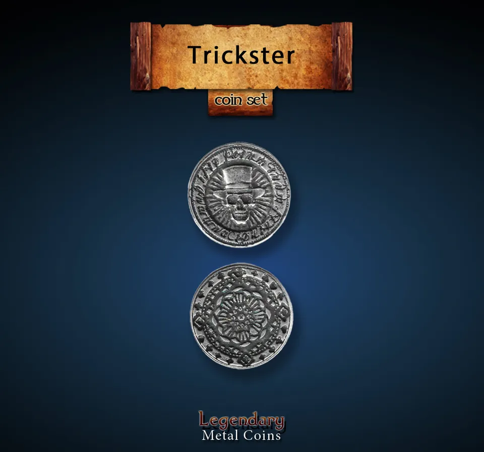 drawlab-legendary-metal-coins-trickster-m-nzen-12er-set image 1