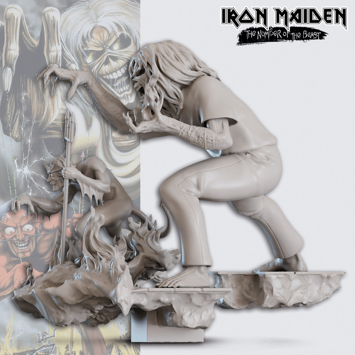 drawlab-iron-maiden-number-of-the-beast-miniatur-75mm-resin image 8