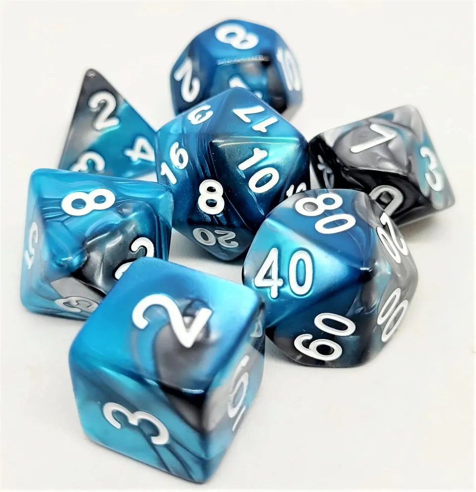 dice4friends-7-tlg-rpg-w-rfelset-mehrfarbig-racing-petrol-w-rfel-7er image 1