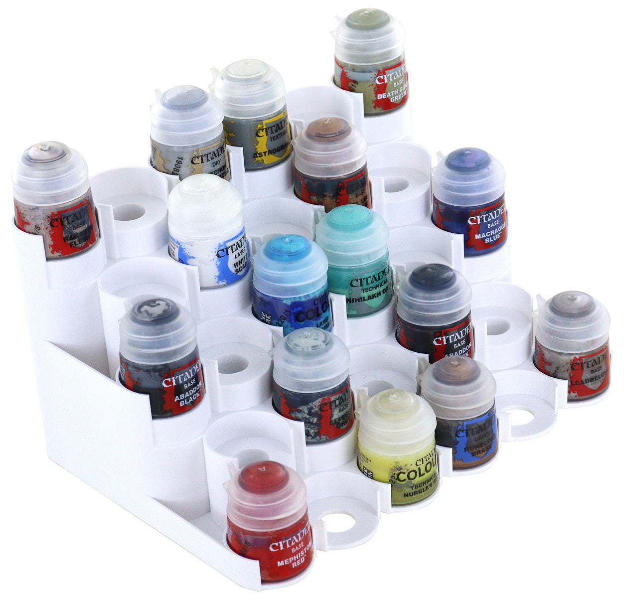 feldherr-paint-rack-f-r-28-citadel-farbt-pfe-st-nder-schwarz image 2