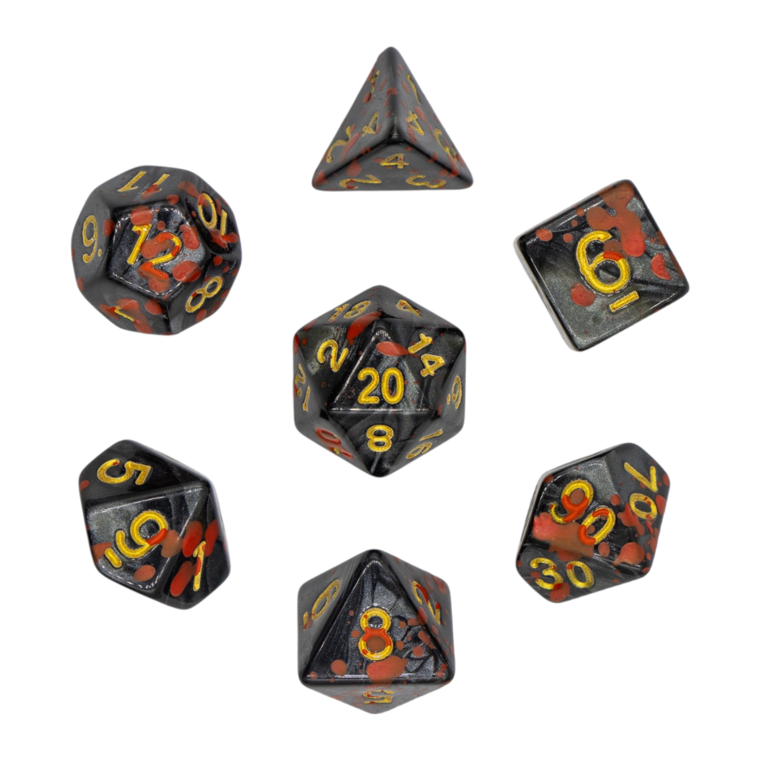dice4friends-rpg-w-rfelset-7-teilig-sparkling-dark-blood image 1