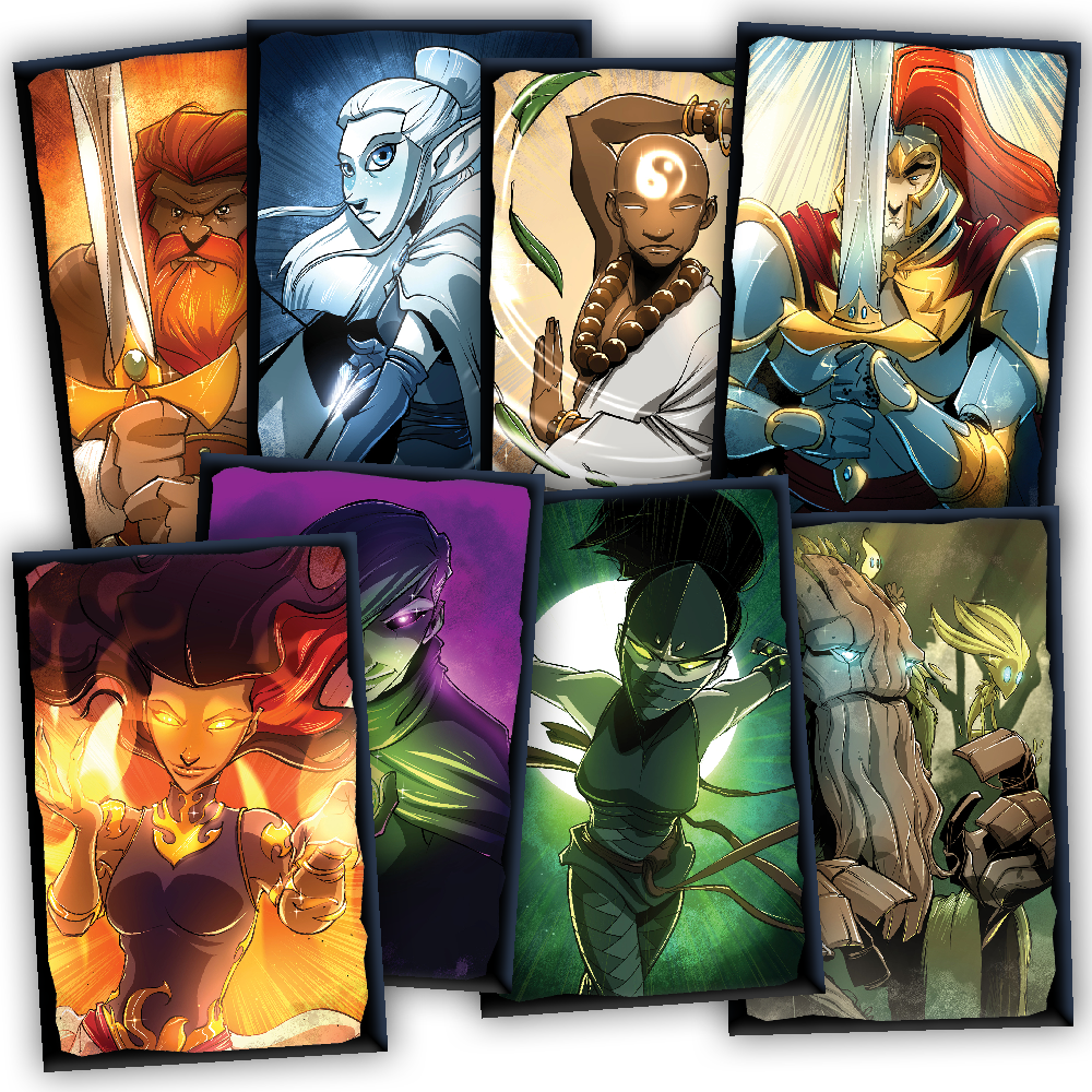 dice-throne-accessory-packs-card-sleeves-season-one-8-helden image 1