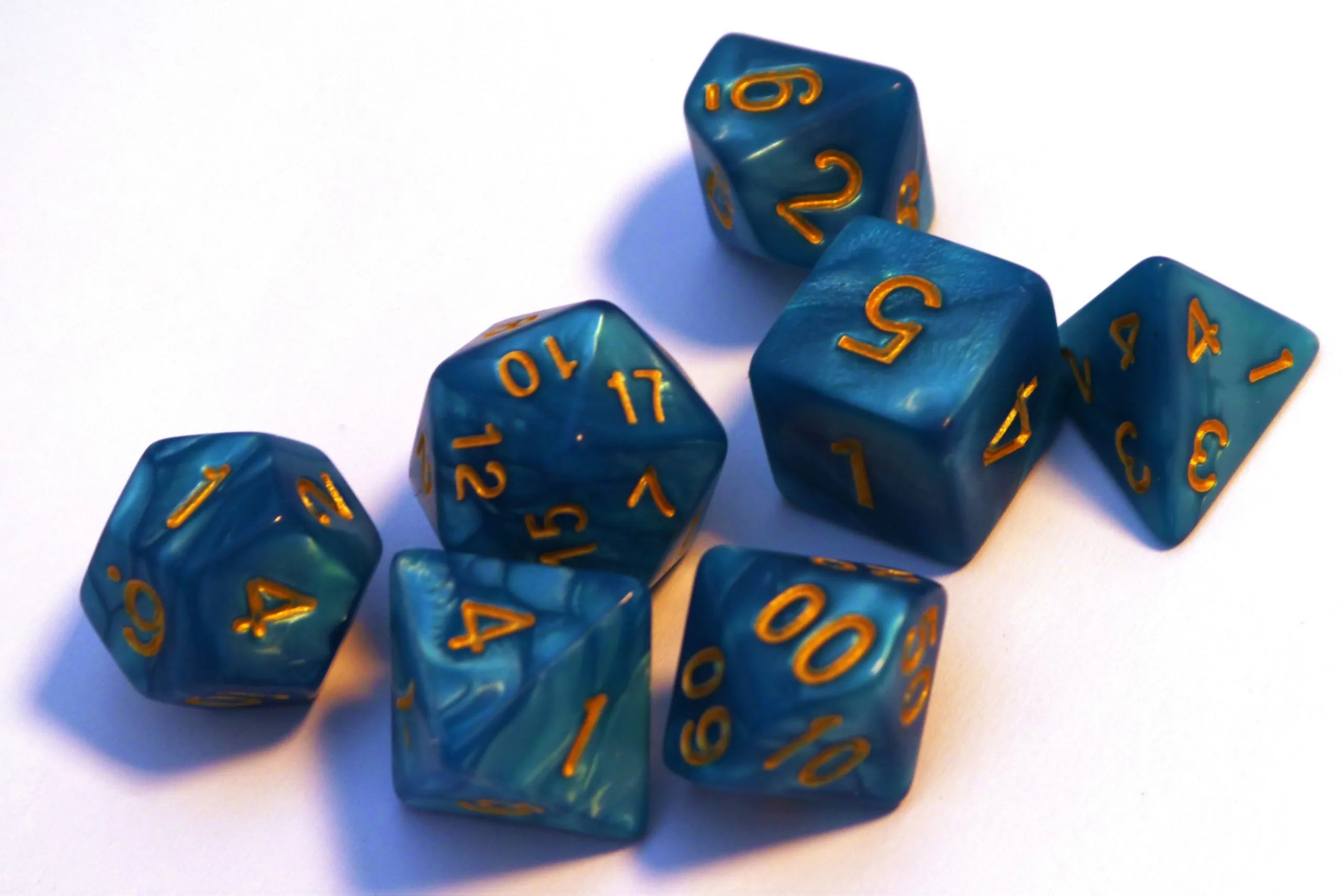 dice4friends-rpg-w-rfelset-7-teilig-pearl-ocean-gold-blau image 2