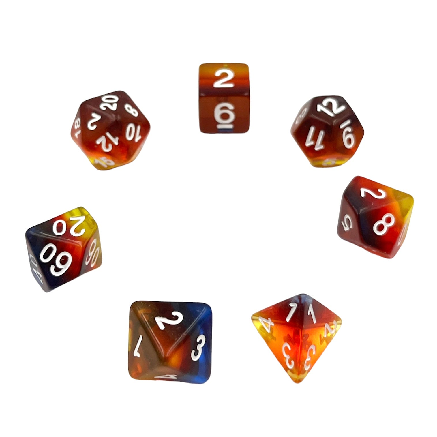 dice4friends-transparent-burning-cloud-w-rfelset-7-teilig image 2